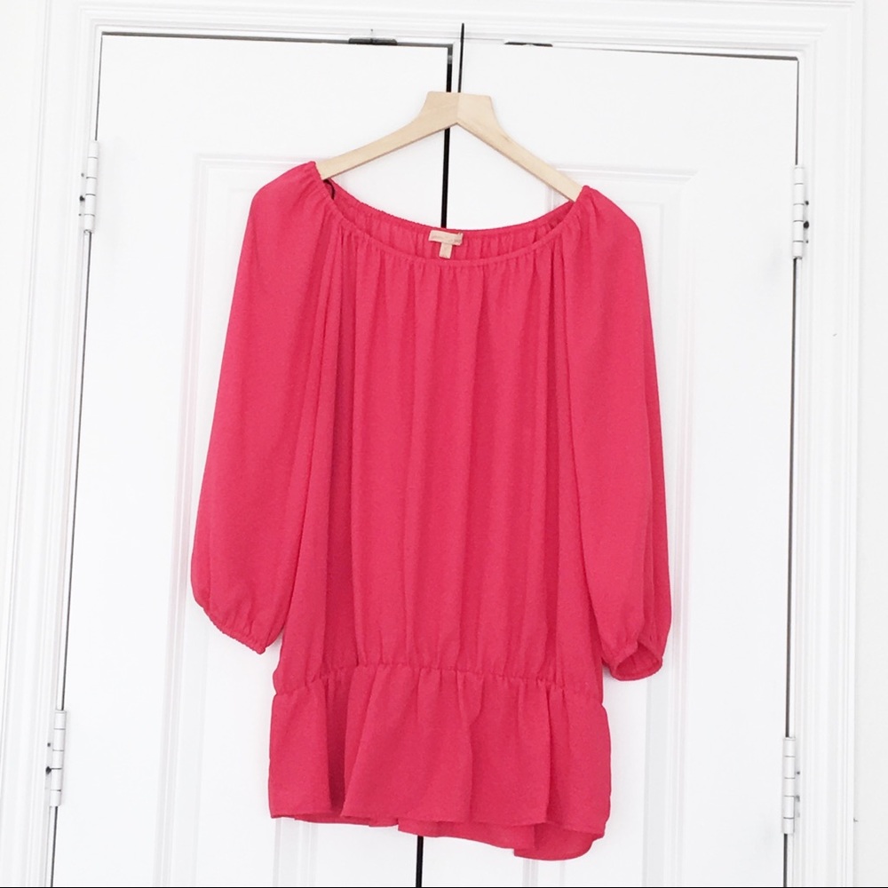 Pink Blouse from Dillard’s! 💕